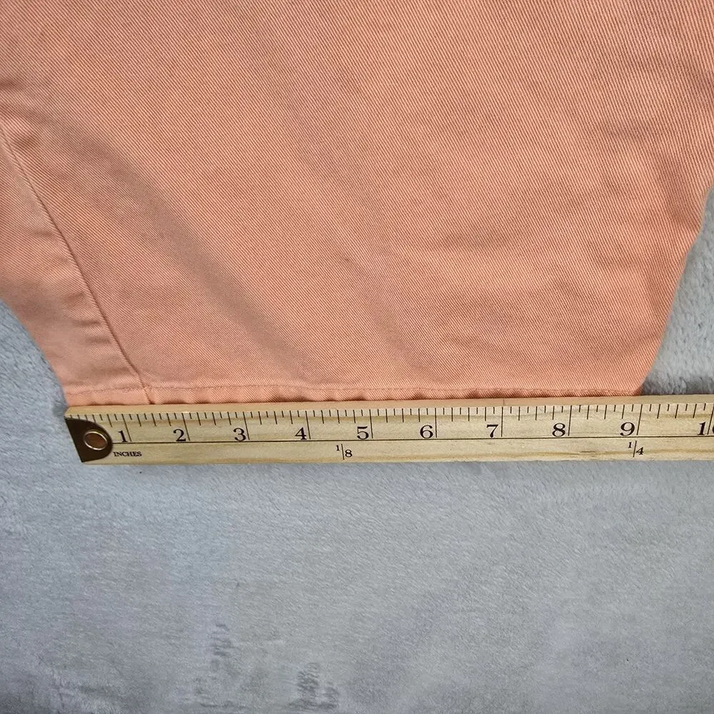 Vintage Polo Ralph Lauren Pants Mens 42x30 Peach Classic Twill Trousers 90s Y2K